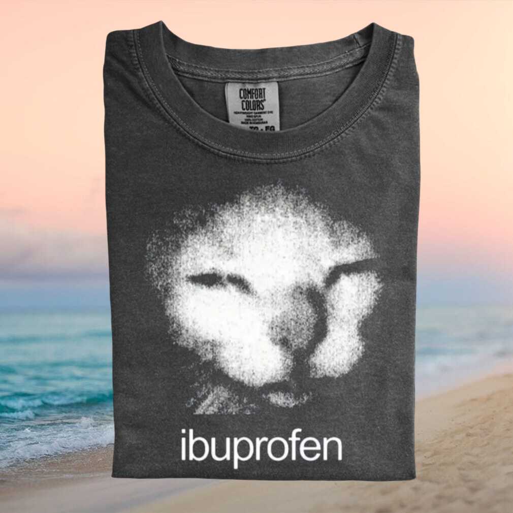 Ibuprofen Cat Meme Graphic Vintage Style T Shirt - Limotees LLC