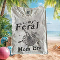 In My Feral Mom Era Raccoon Funny Saying Aesthetic Comfort Colors T Shirt - Limotees LLC
