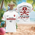 Indiana Hoosiers No Shoes Nation Skull Shirt Kenny Chesney College Shirt - Limotees LLC