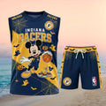 Indiana Pacers Mickey Mouse Halloween Pumpkin Basketball Shirt