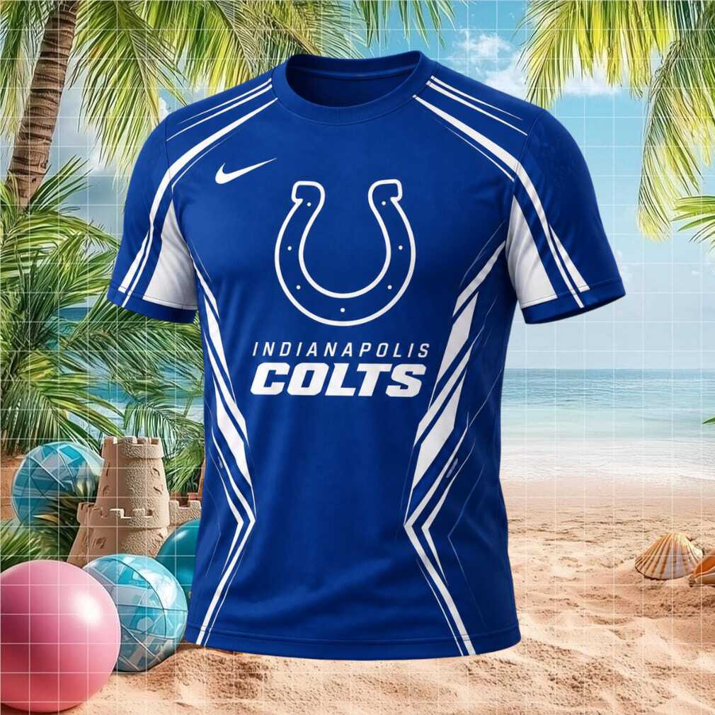 Indianapolis Colts Football Team Logo Athletic Shirt