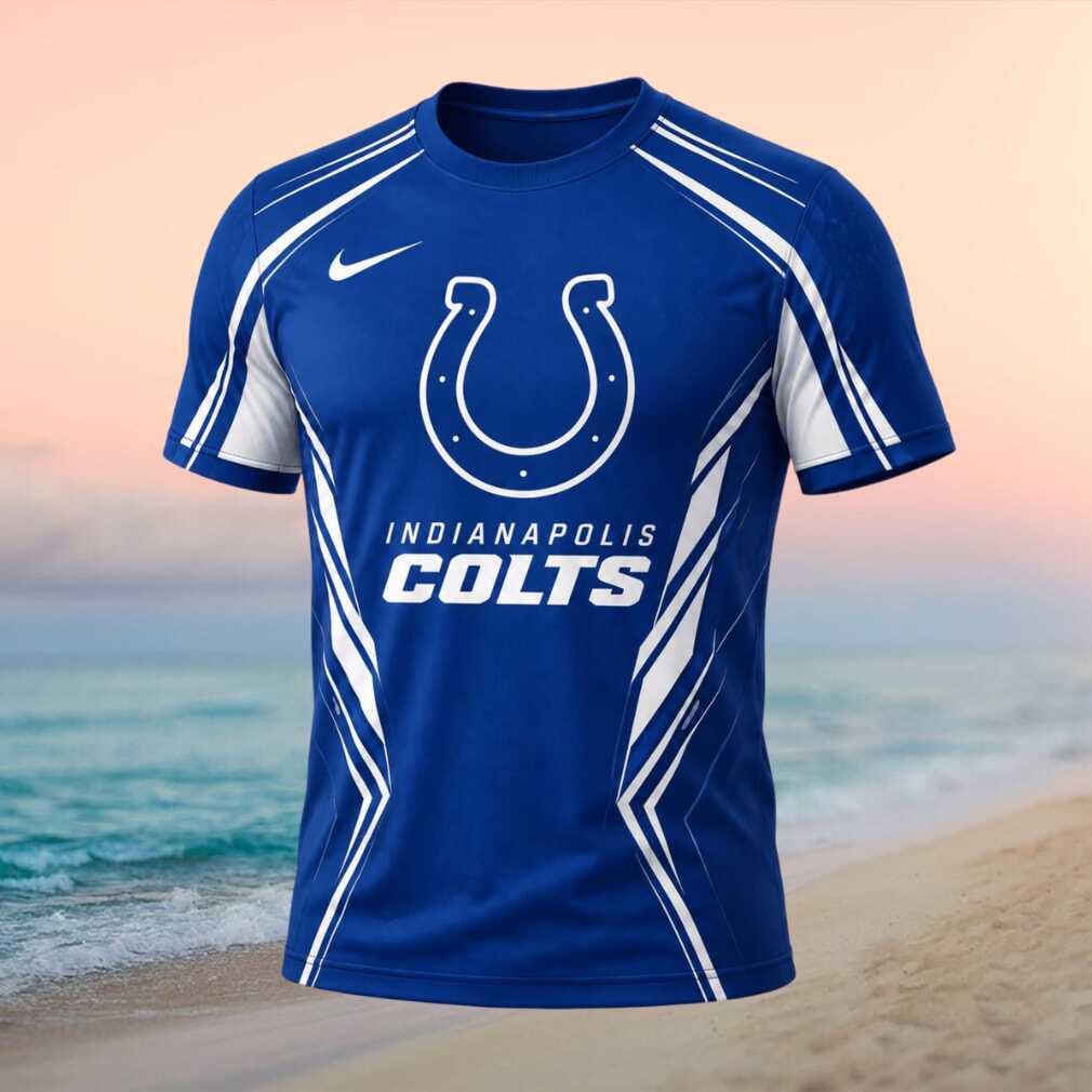 Indianapolis Colts Football Team Logo Athletic Shirt