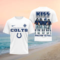 Indianapolis Colts Kiss Band Dressed To Kill Football Shirt