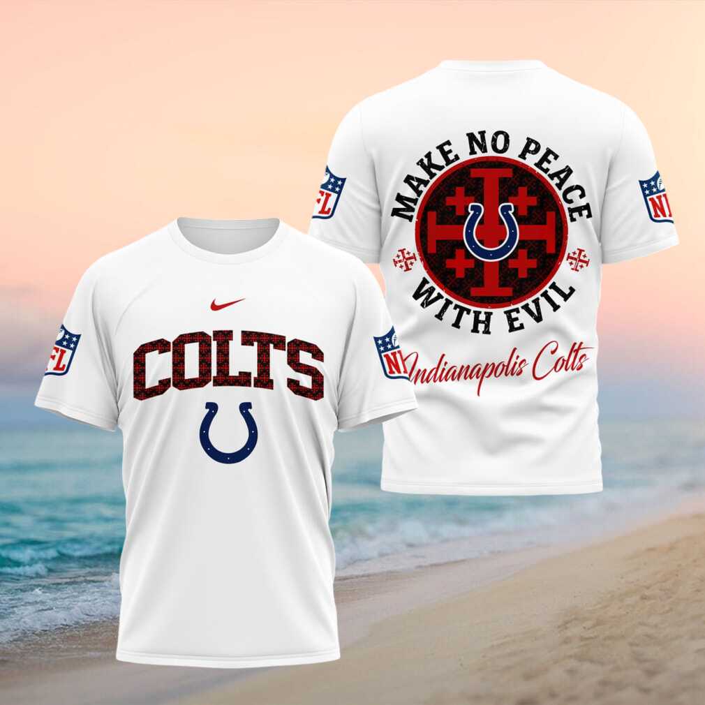 Indianapolis Colts Make No Peace With Evil Shirt - Limotees LLC