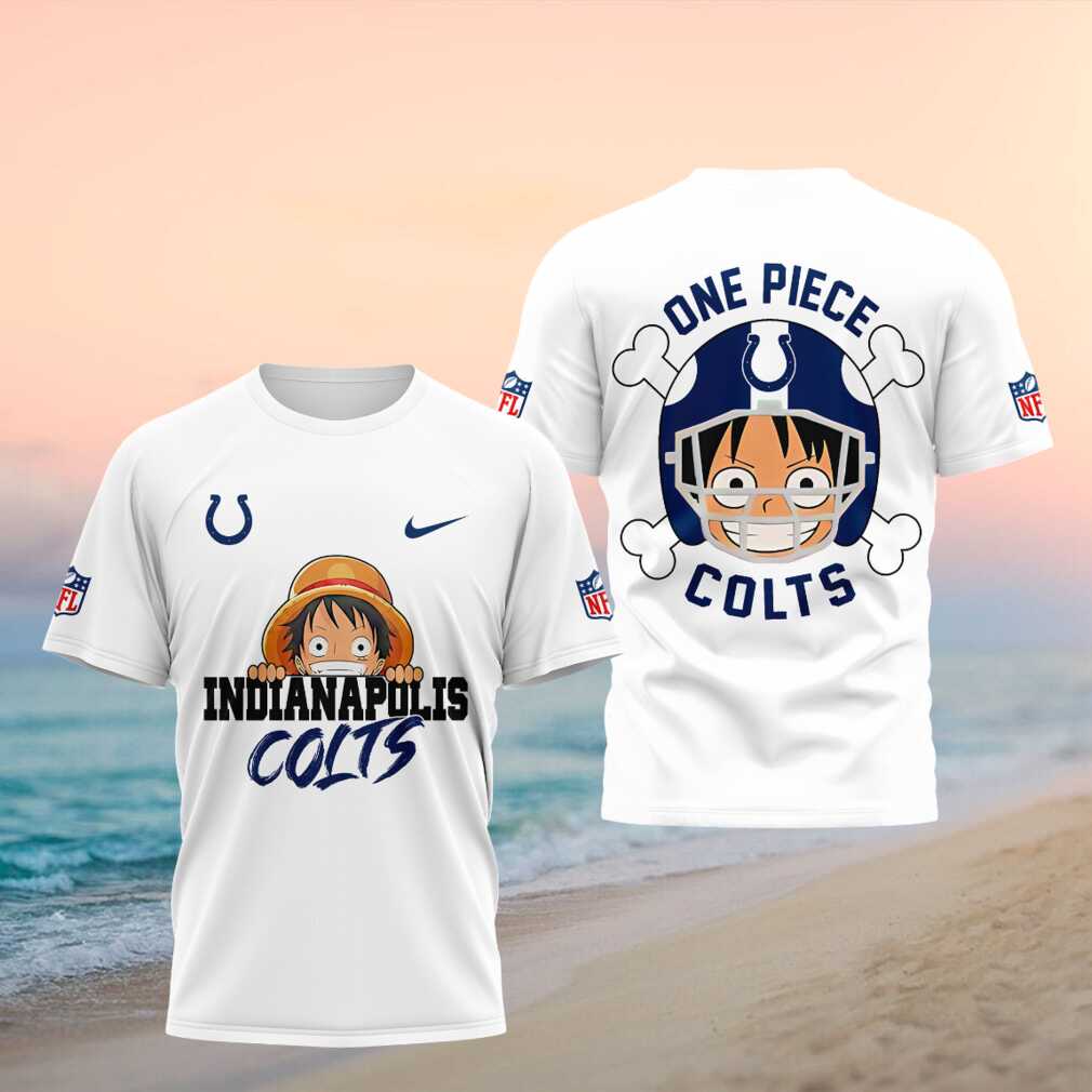 Indianapolis Colts One Piece Luffy Anime Football Shirt
