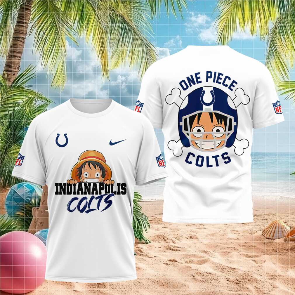 Indianapolis Colts One Piece Luffy Anime Football Shirt