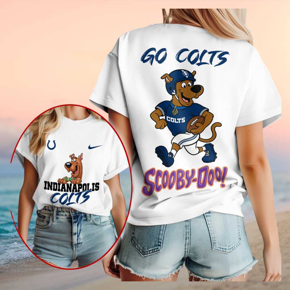 Indianapolis Colts Scooby Doo Football Cartoon Mascot Shirt