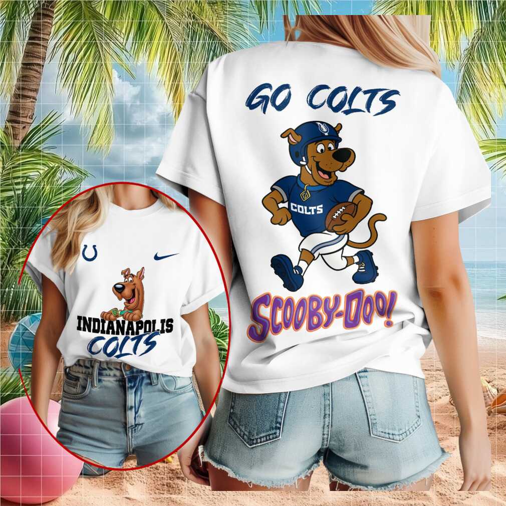 Indianapolis Colts Scooby Doo Football Cartoon Mascot Shirt