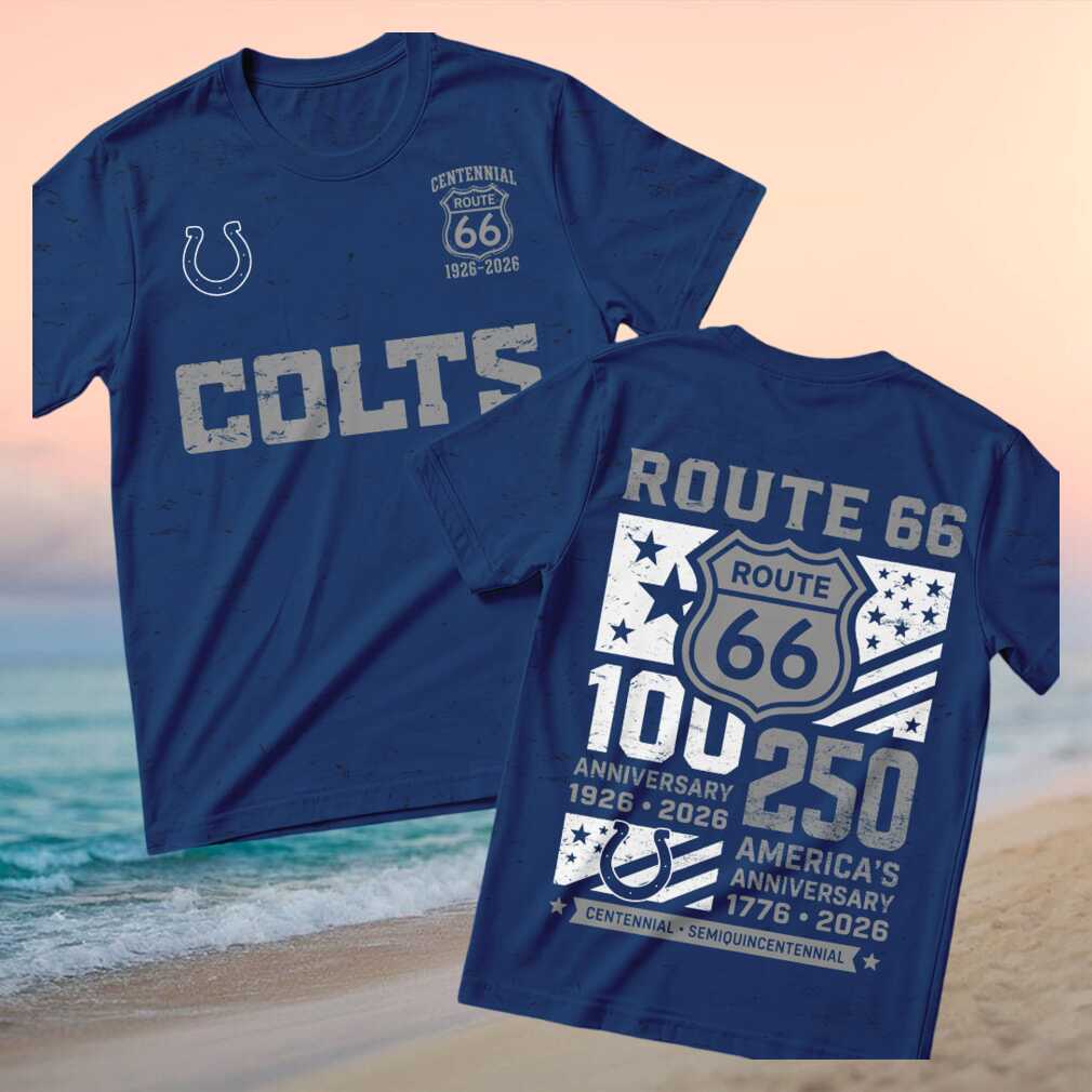 Indianapolis Football Route 66 Anniversary Shirt