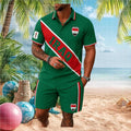Iraq Football Pride Flag Color Stripe Shirt