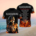 Iron Maiden Eddie Mascot Book Of Souls Live Chapter Shirt