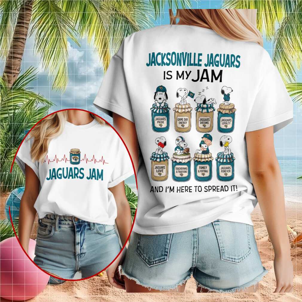 Jacksonville Football Peanuts Snoopy Jam Shirt - Limotees LLC