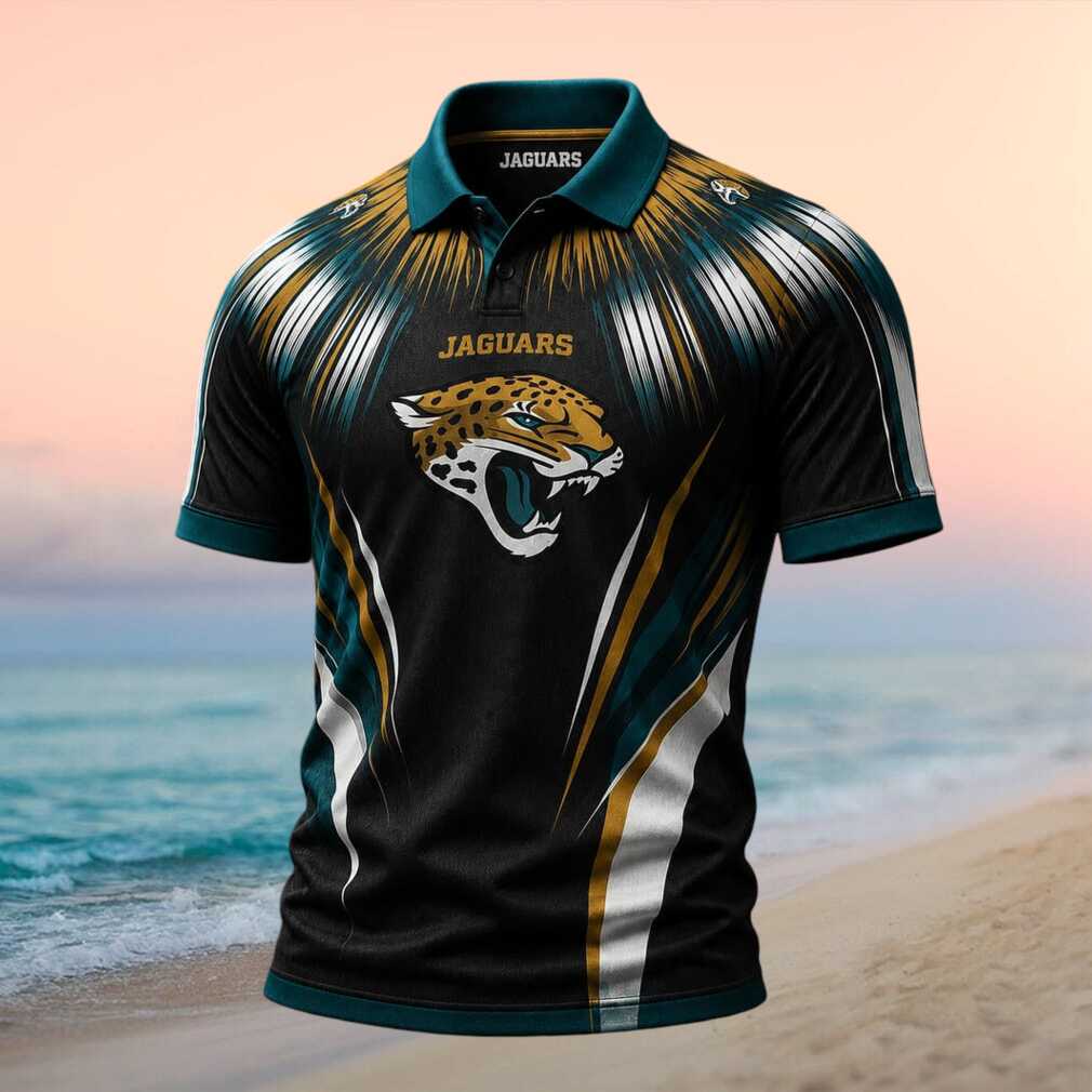 Jacksonville Jaguars Big Cat Mascot Golf Polo Shirt - Limotees LLC