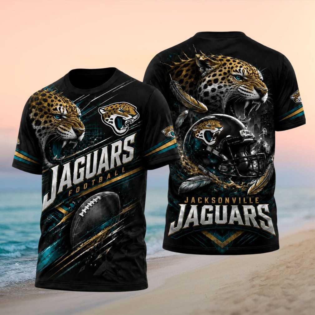 Jacksonville Jaguars Football Leopard Mascot Sports Shirt - Limotees LLC