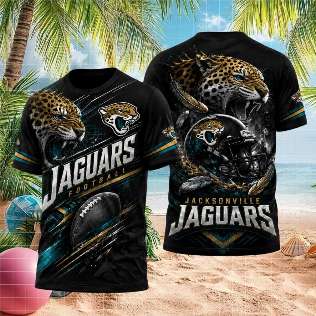 Jacksonville Jaguars Football Leopard Mascot Sports Shirt - Limotees LLC