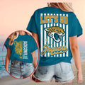 Jacksonville Jaguars Let Us Go Vintage Retro Football Shirt - Limotees LLC