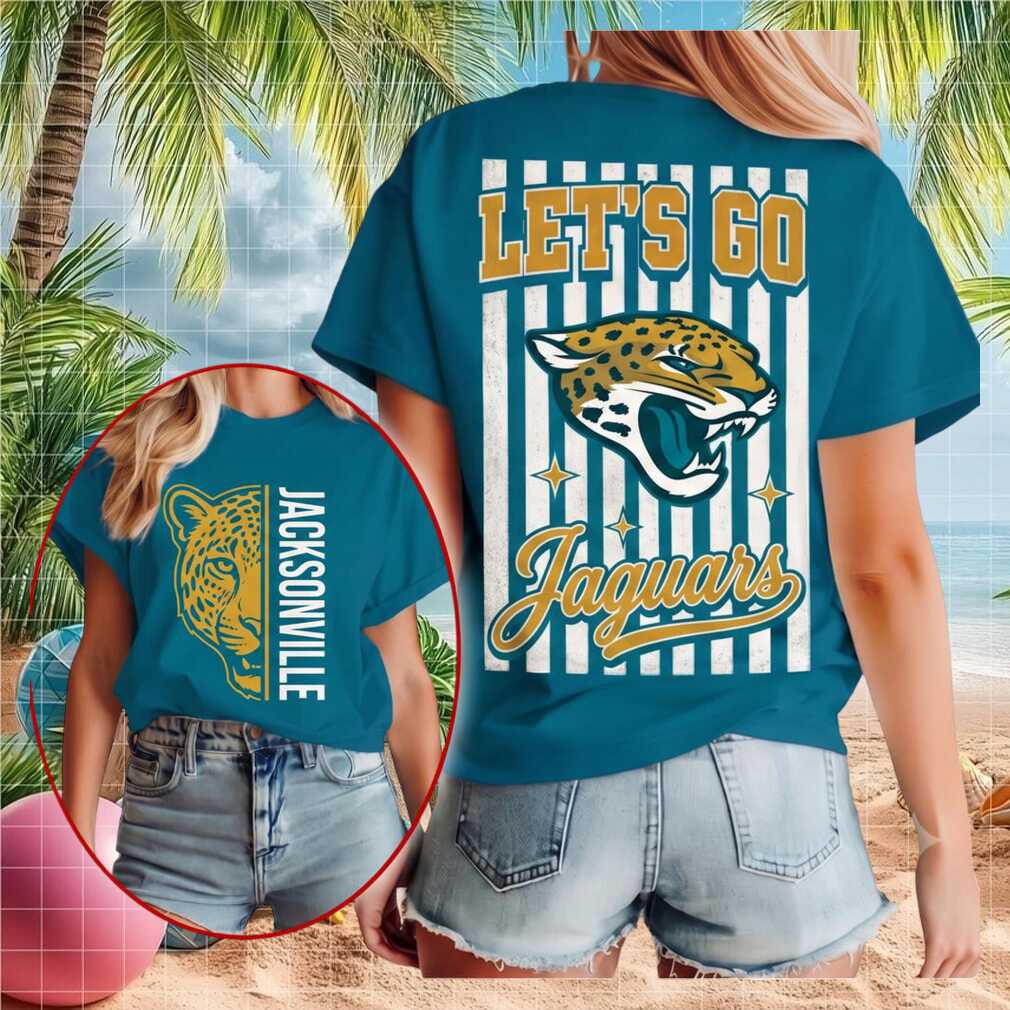 Jacksonville Jaguars Let Us Go Vintage Retro Football Shirt - Limotees LLC