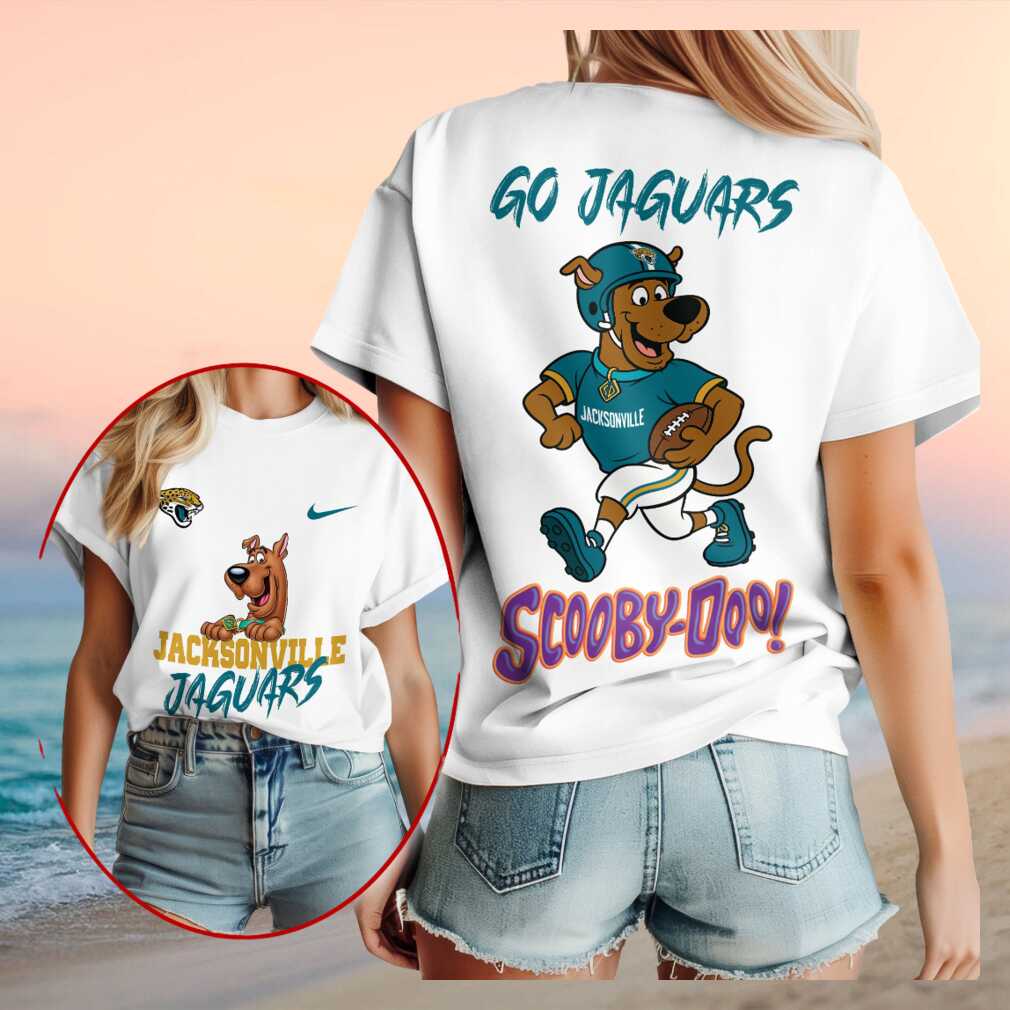 Jacksonville Jaguars Scooby Doo Football Cartoon Mascot Shirt