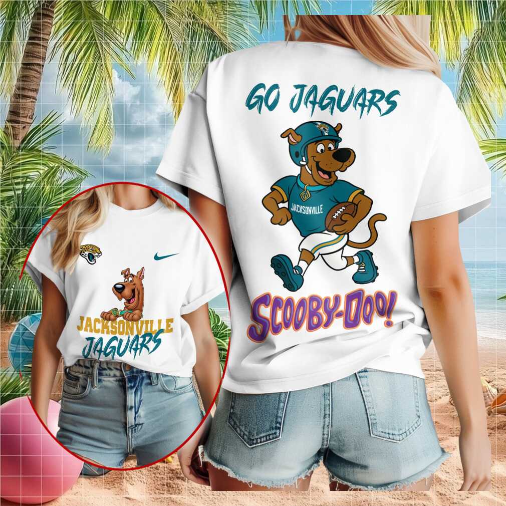 Jacksonville Jaguars Scooby Doo Football Cartoon Mascot Shirt