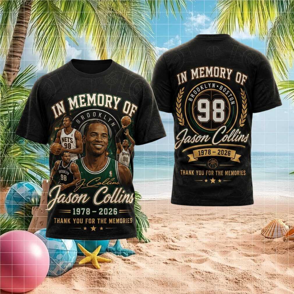 Jason Collins Brooklyn Legend Memorial Basketball Tribute Shirt