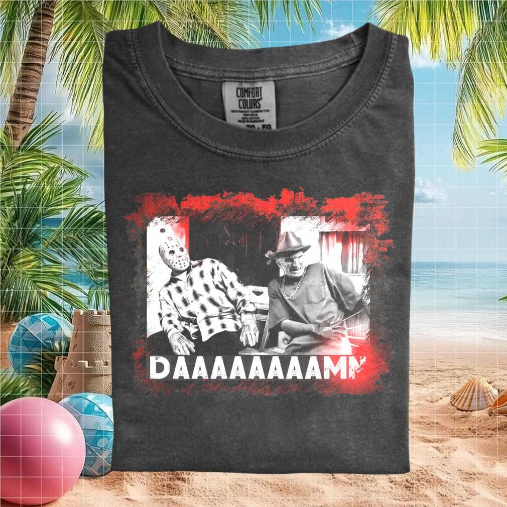 Jason Voorhees Freddy Krueger Horror Mashup T Shirt - Limotees LLC