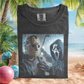 Jason Voorhees and Ghostface Horror Slasher Movie T Shirt (1) - Limotees LLC