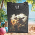 Jedi Master Yoda Smoking Space Herb Funny Sci Fi Graphic T Shirt - Limotees LLC