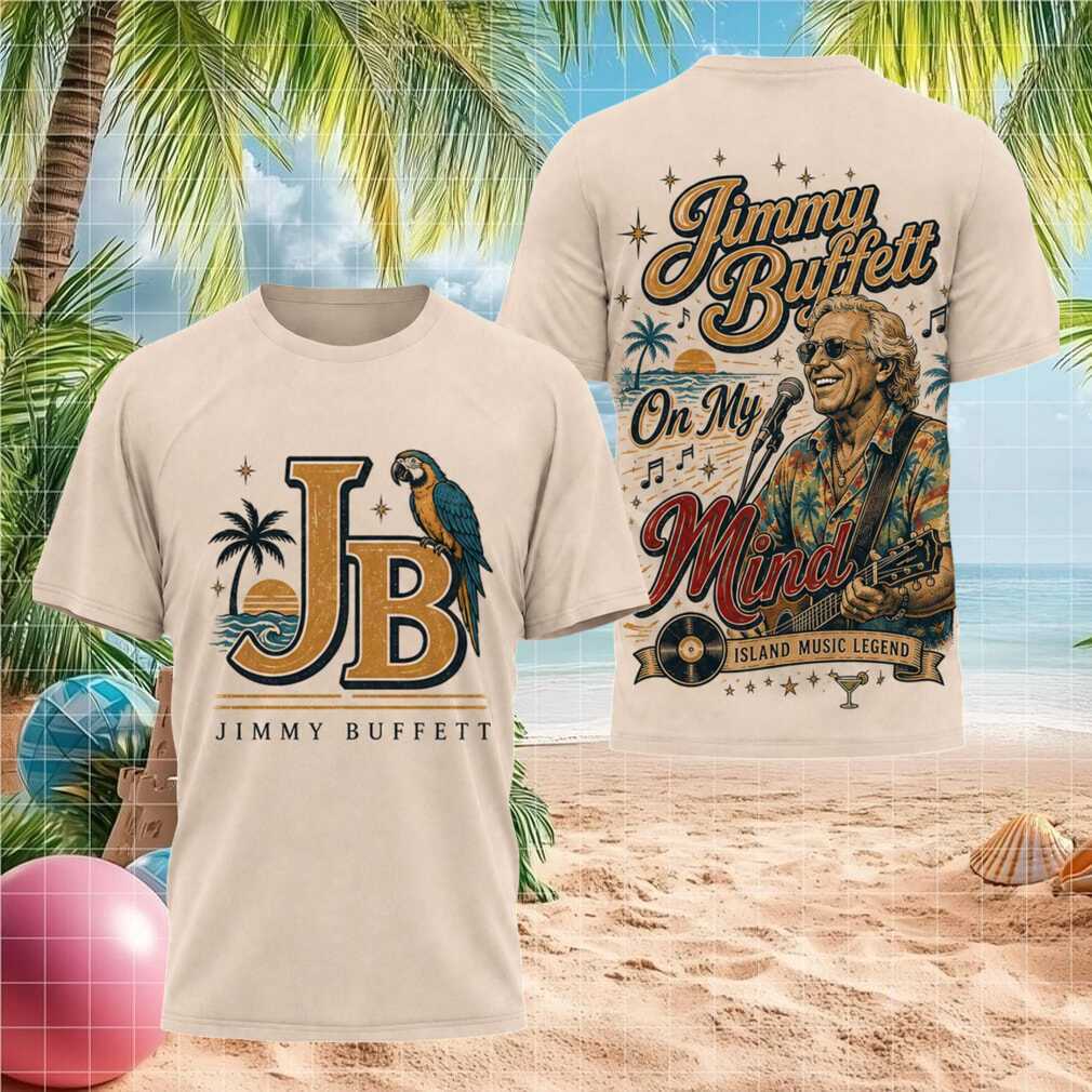 Jimmy Buffett Island Music Legend Tropical Graphic Shirt - Limotees LLC
