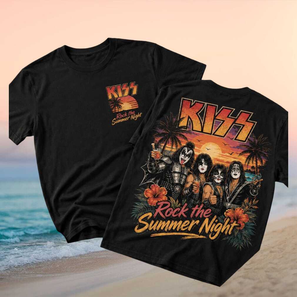 KISS Rock The Summer Night Concert Tour Rock Gift For Shirt