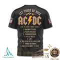 Kansas City Chiefs ACDC Rock Band Mashup Vintage T Shirt - Limotees LLC