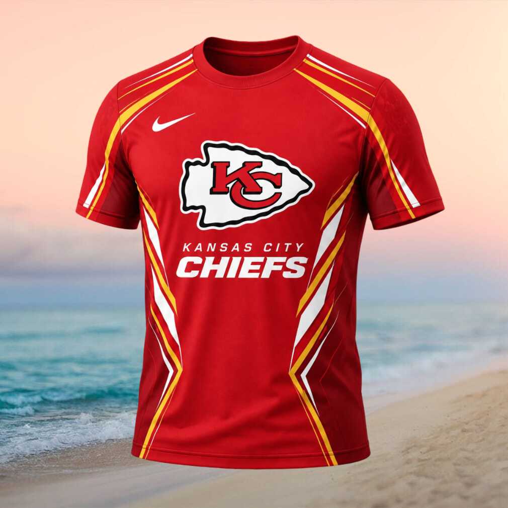 Kansas City Chiefs Football Team Logo Athletic Shirt