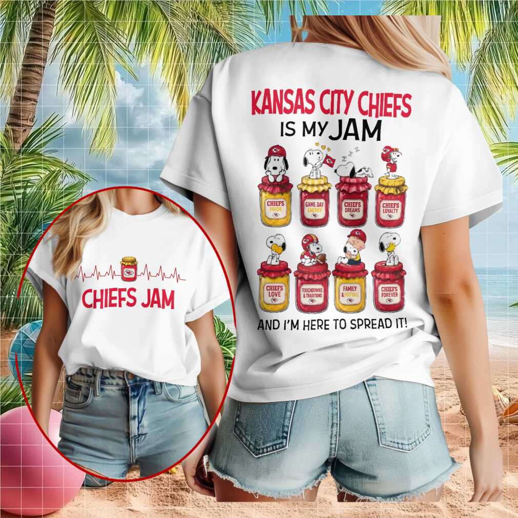 Kansas City Chiefs Snoopy Is My Jam Football Shirt