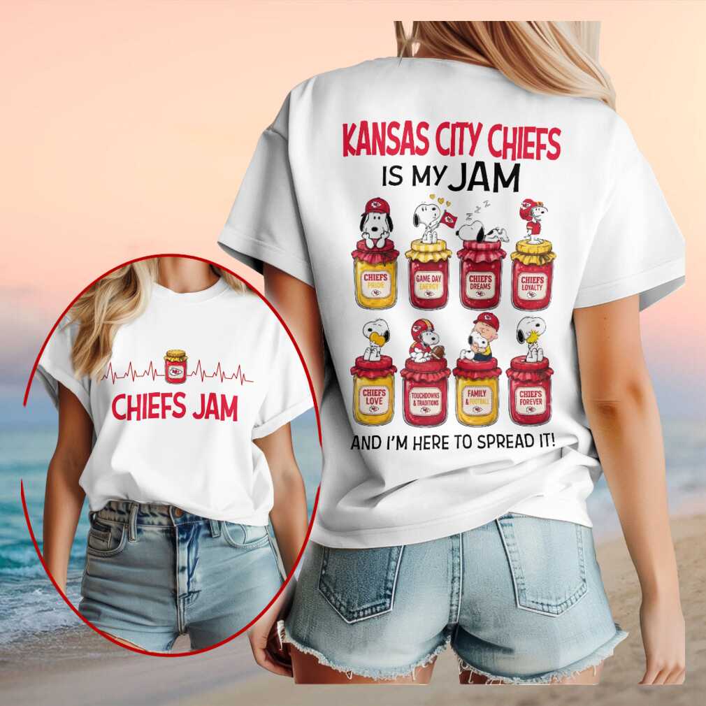 Kansas City Chiefs Snoopy Is My Jam Football Shirt