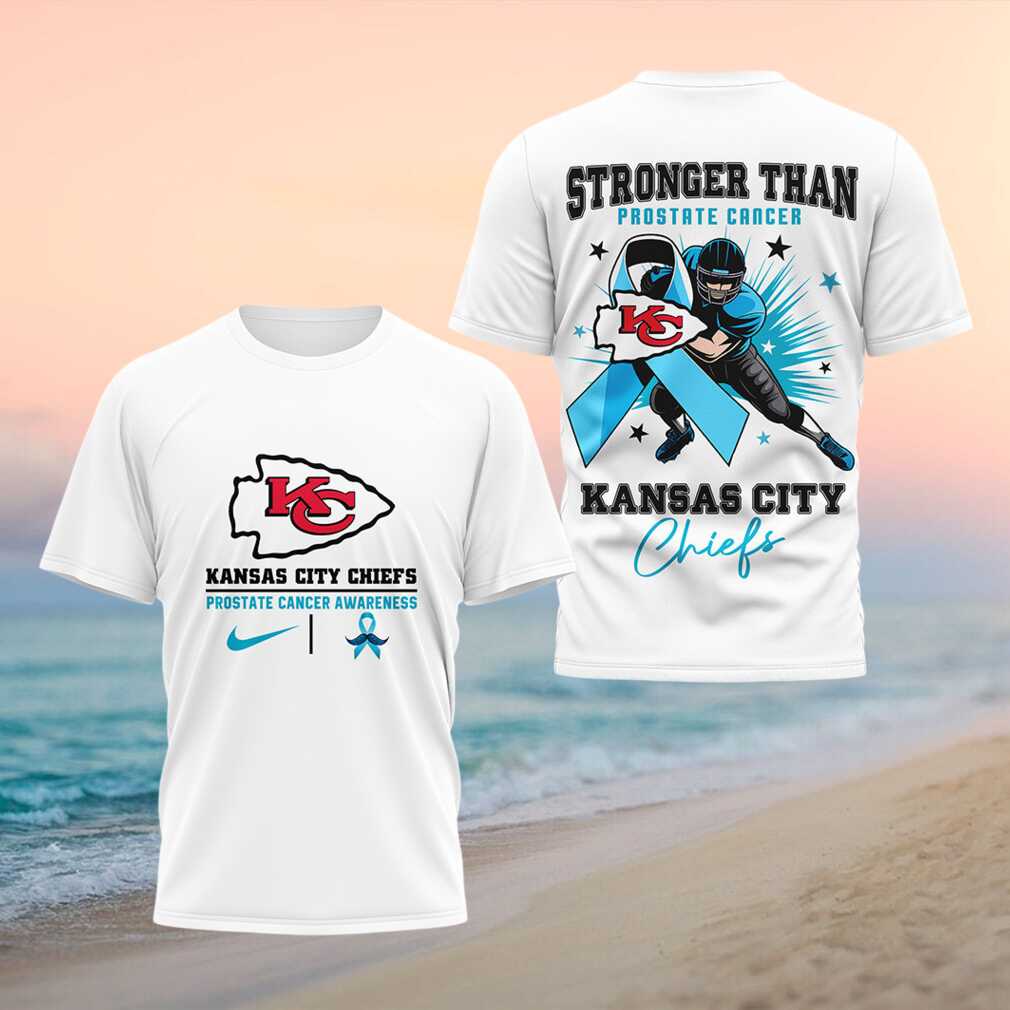Kansas City Chiefs Stronger Than Prostate Cancer Shirt