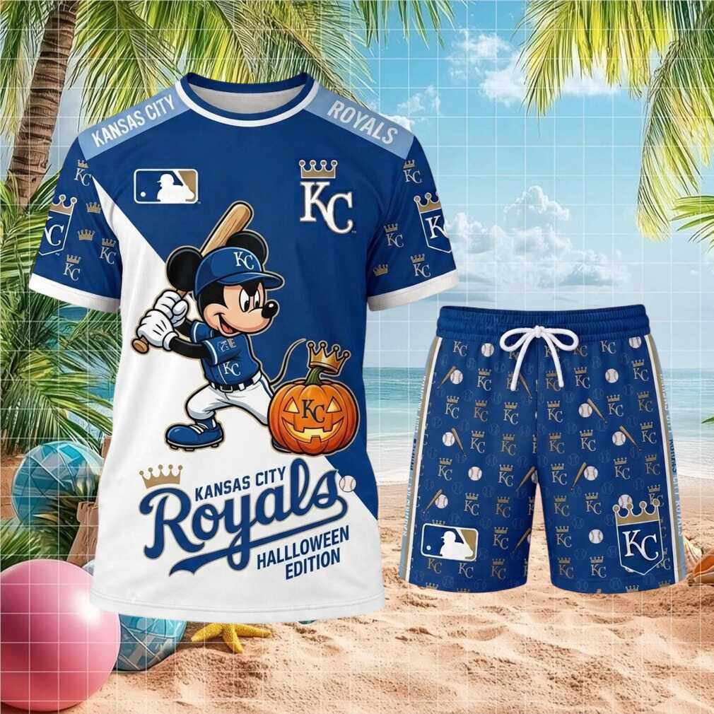 Kansas City Royals Mickey Mouse Halloween Pumpkin Shirt