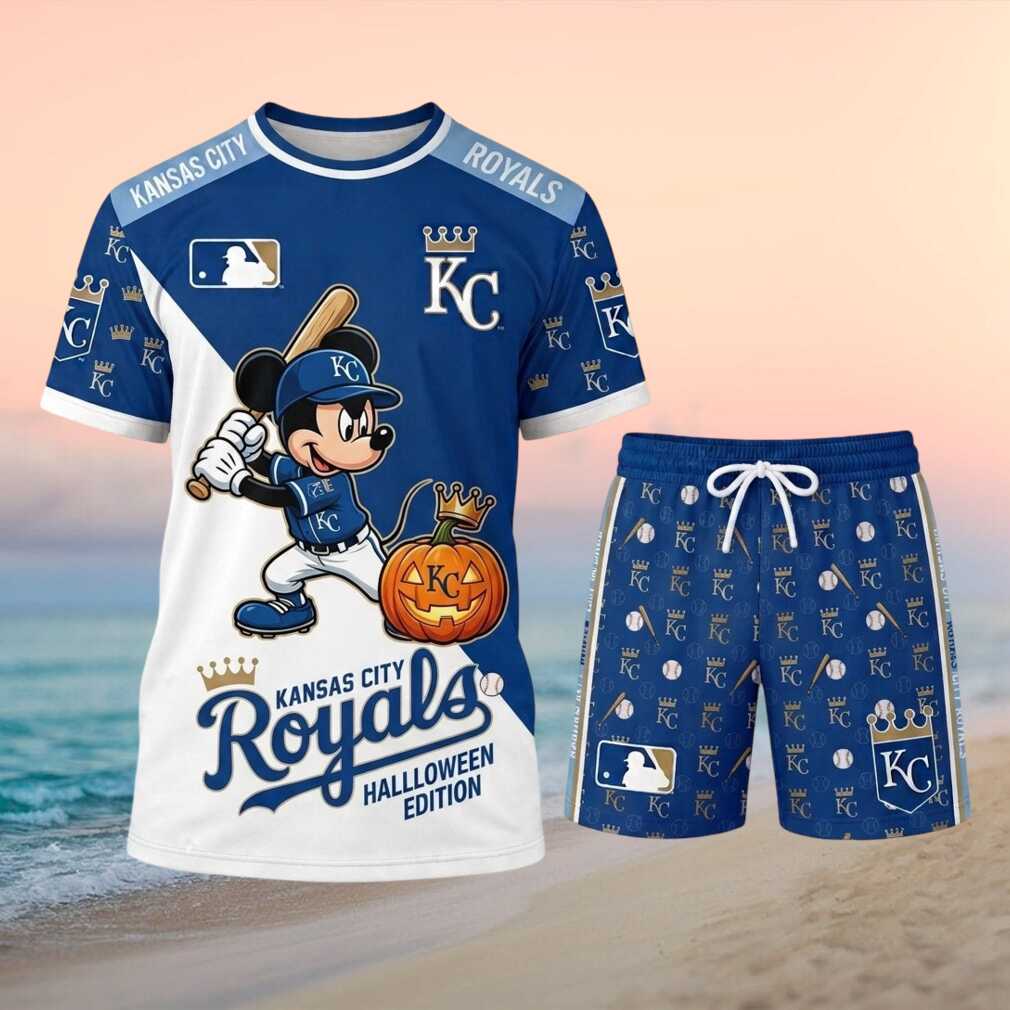 Kansas City Royals Mickey Mouse Halloween Pumpkin Shirt