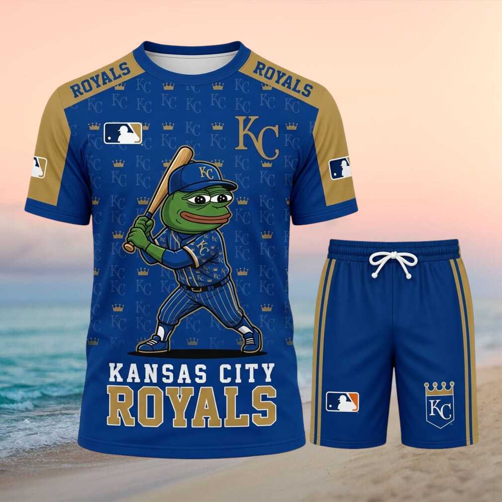 Kansas City Royals Pepe Frog Baseball Shirt