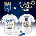 Kansas City Royals x Peanuts Night Limited Edition Baseball Jersey