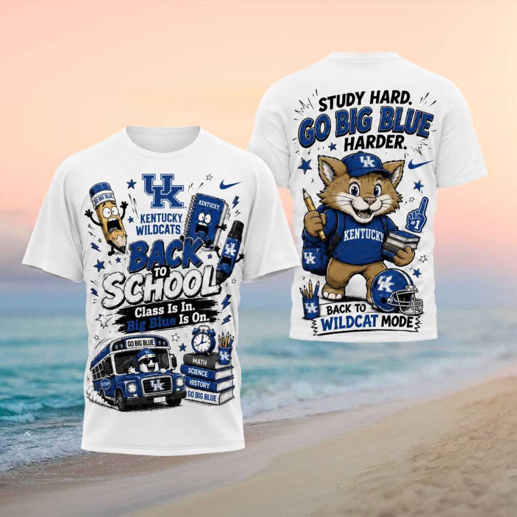 Kentucky Wildcats Wildcat Back To School Big Blue Shirt