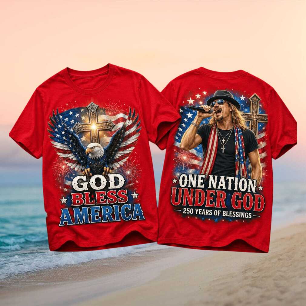 Kid Rock Patriotic Eagle God Bless America 250 Years Blessings Shirt