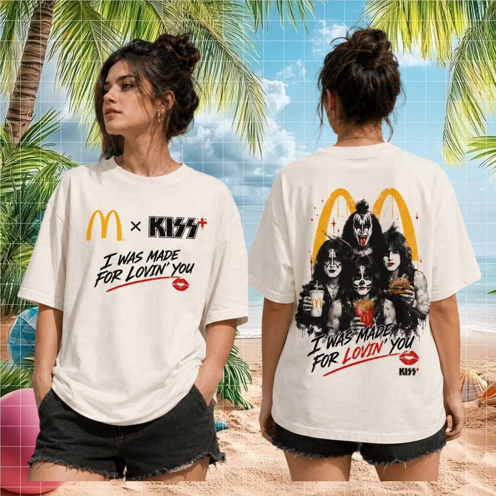 Kiss Band McDonald's Rock And Roll Music Tour Shirt