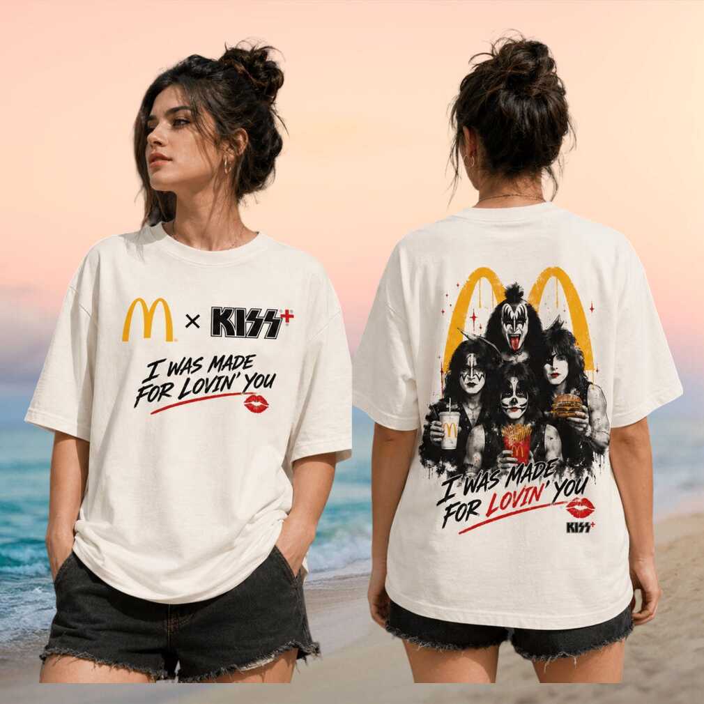 Kiss Band McDonald's Rock And Roll Music Tour Shirt