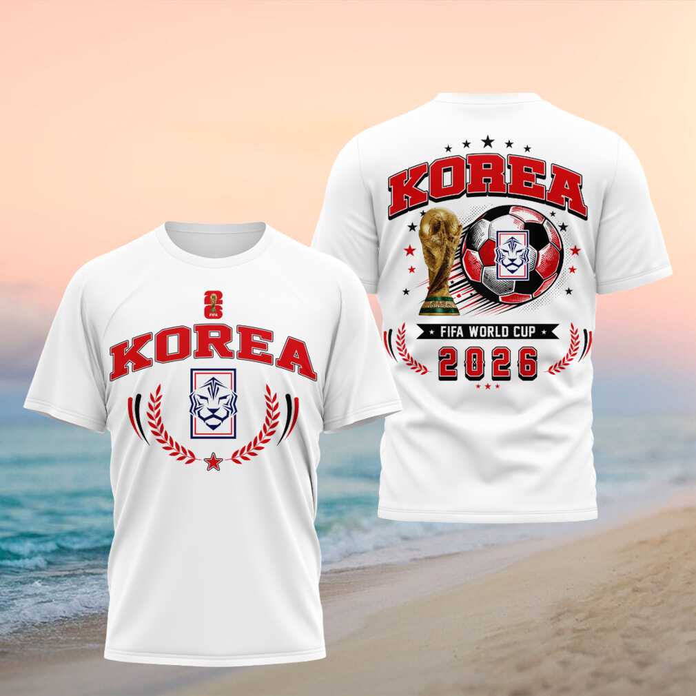 Korea FIFA World Cup 2026 Football Tournament National Team Fans Shirt - Limotees LLC