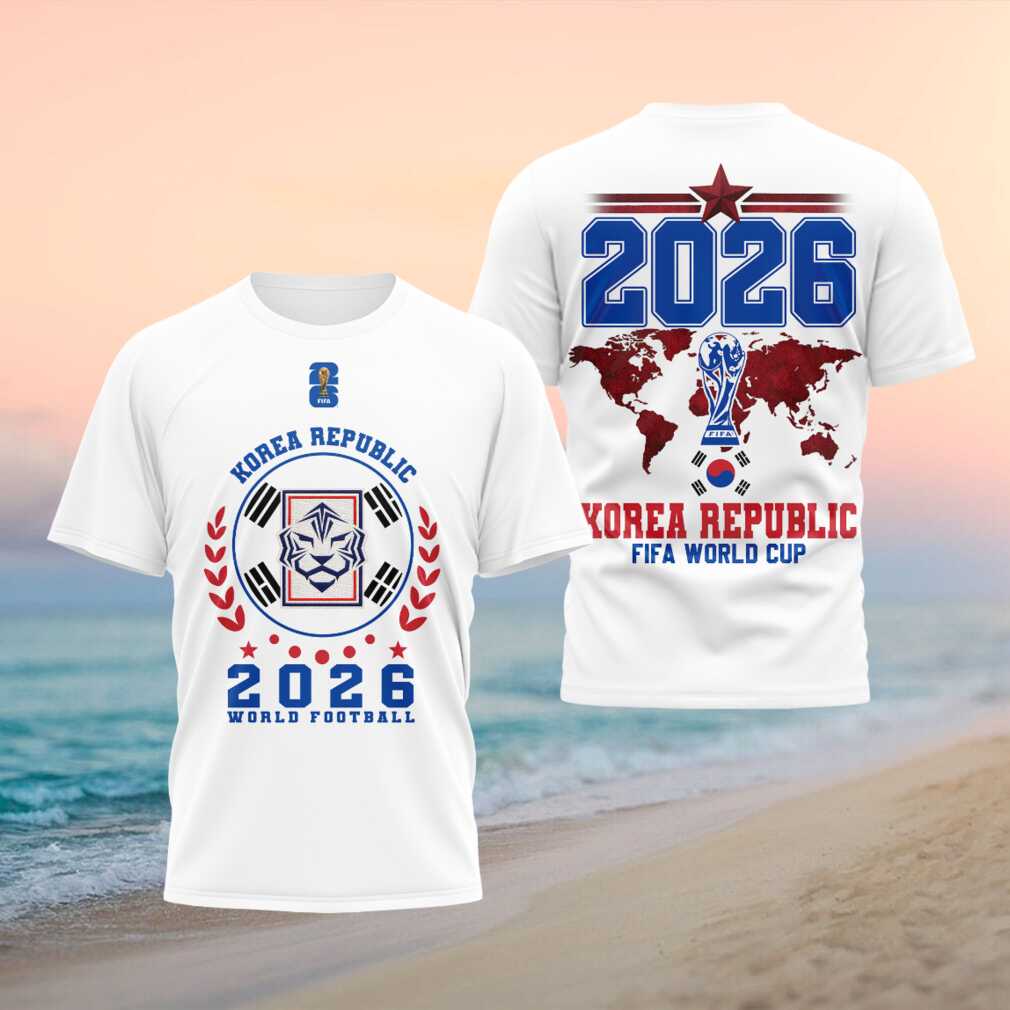 Korea Republic FIFA World Cup 2026 National Team Soccer Fan Sport Performance Shirt - Limotees LLC