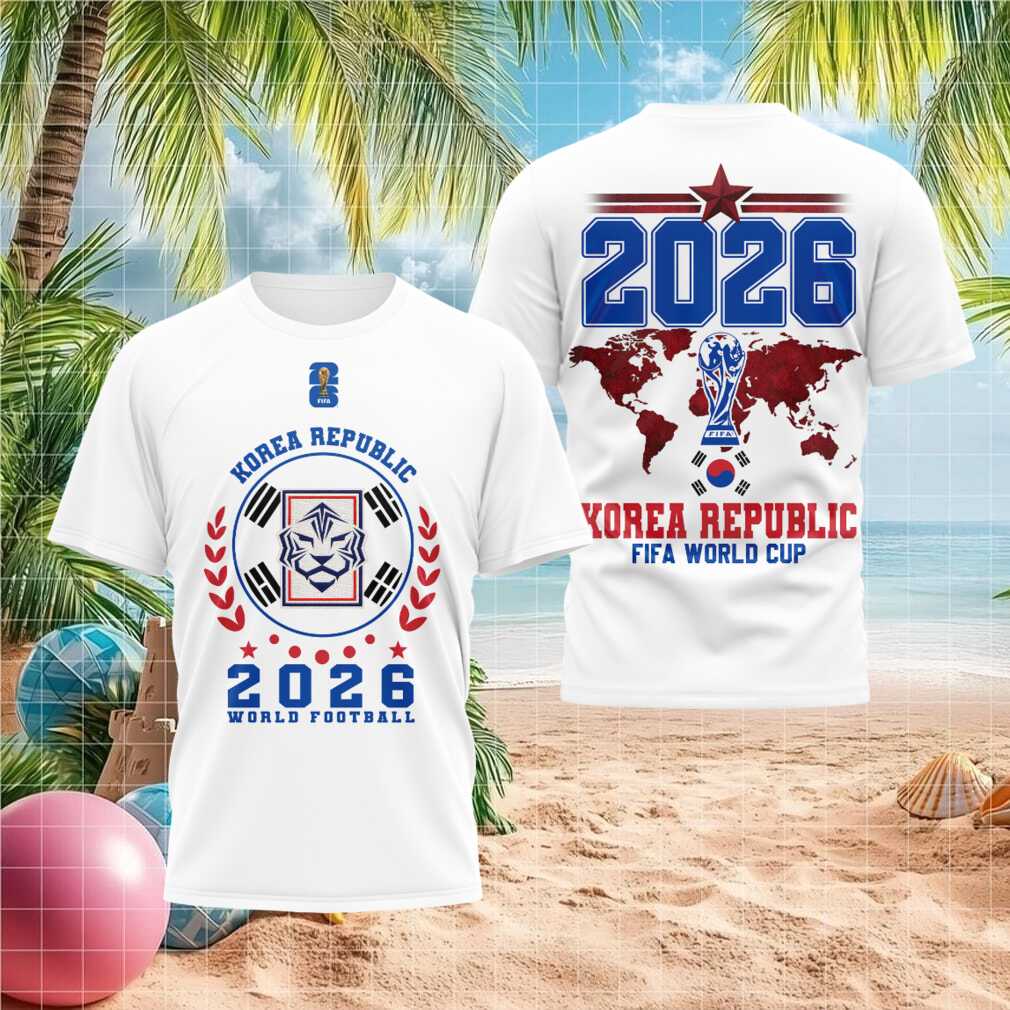 Korea Republic FIFA World Cup 2026 National Team Soccer Fan Sport Performance Shirt - Limotees LLC