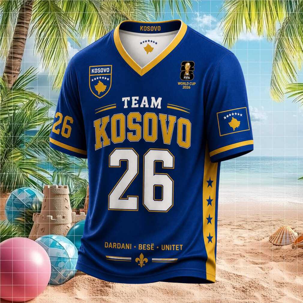 Kosovo Soccer Fan Shirt 2026 World Cup Sports Shirt