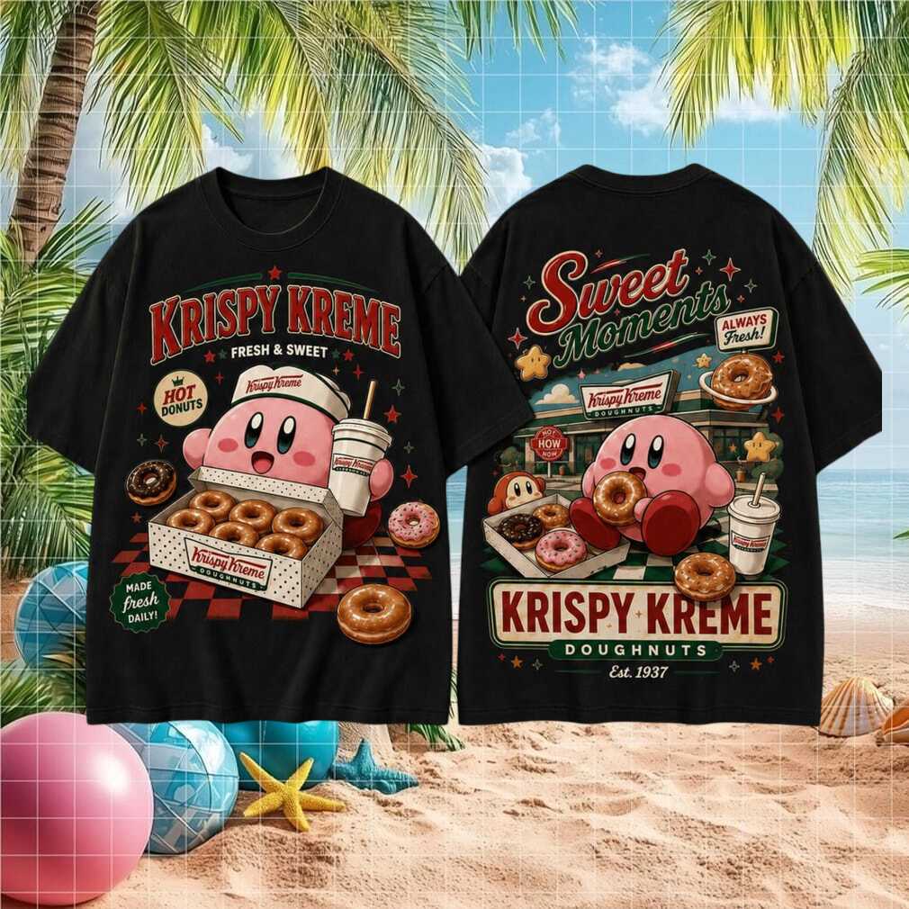 Krispy Kreme Kirby Sweet Moments Doughnut Vintage Shirt
