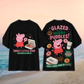 Krispy Kreme Peppa Pig Glazed Muddy Puddles Doughnut Shirt