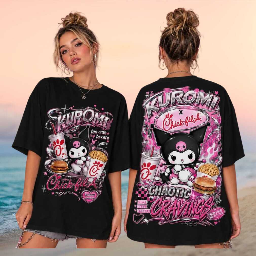 Kuromi x Chick fil A Chaotic Cravings Y2K Shirt