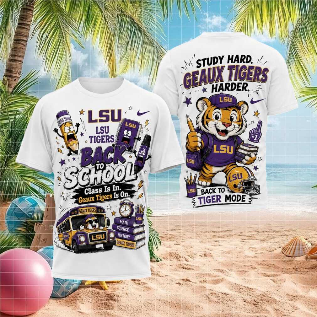 LSU Tigers Mascot Back To School Geaux Tigers Mode Shirt